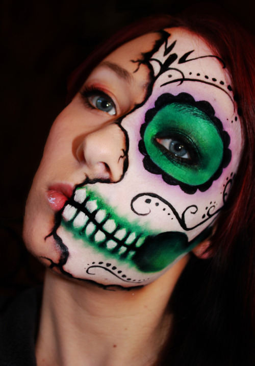 makeupftw MEXICAN SUGAR SKULL Makeup Artist Please follow me