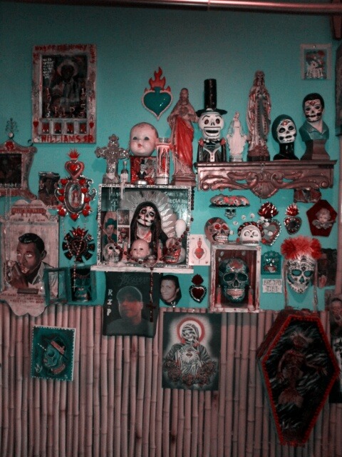 day of dead artwork. Day of the Dead Room “art