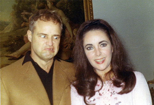 Elizabeth Taylor and Marlon Brando in 1967 (no, really)