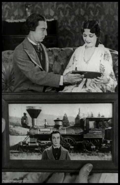 Buster Keaton and Marion Mack The General 1927 