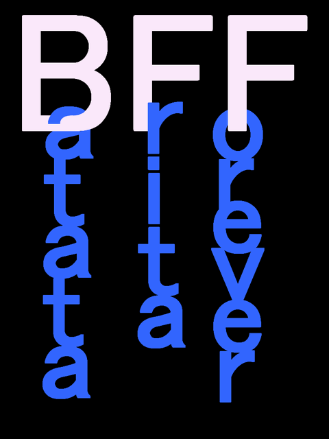 
BFF = Batata Frita Forever
