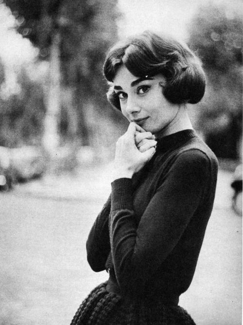 vintagegal Audrey Hepburn 1950's Think I remember you likin 8217 