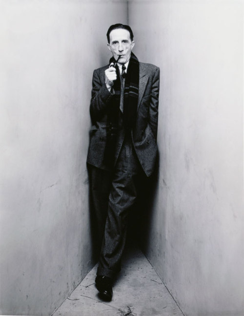 Duchamp.
photo by Irving Penn