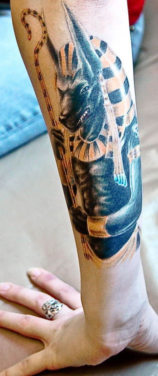 anubis tattoos. fuckyeahtattoos: Anubis tattoo