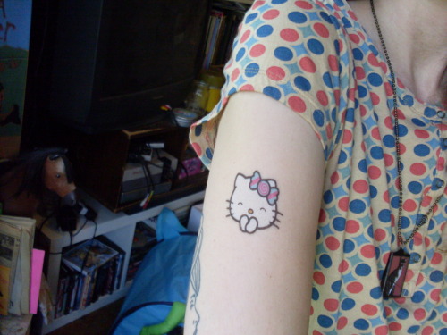 hello kitty temporary tattoos for girls. Filed under sanrio tattoo hello kitty candy bow girly temporary tattoo girly 