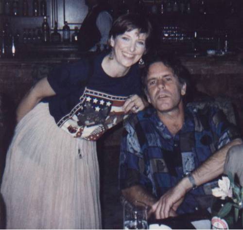 My wife, Chris, and Bob Weir before our last concert on July 6, 1995.