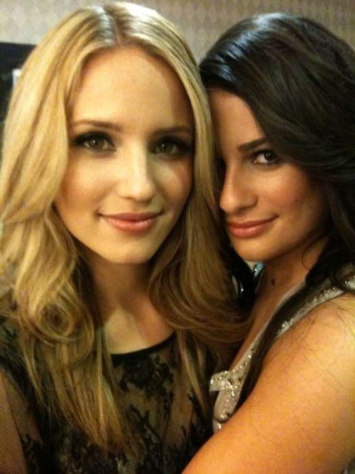 Dianna Agron and Lea Michele I want a Lea to my Dianna Whether it be