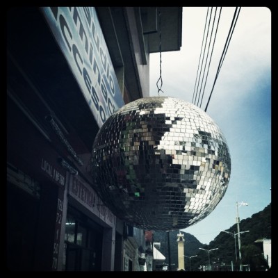  : disco ball taken with instagram