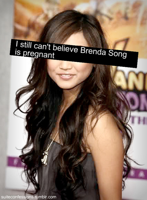  I still can't believe Brenda Song is pregnant 