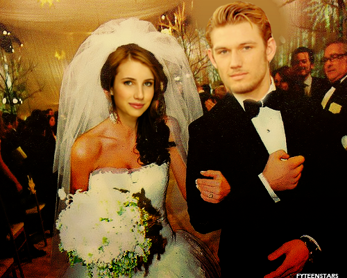 Emma Roberts and Alex Pettyfer wedding Requested by Anonymous