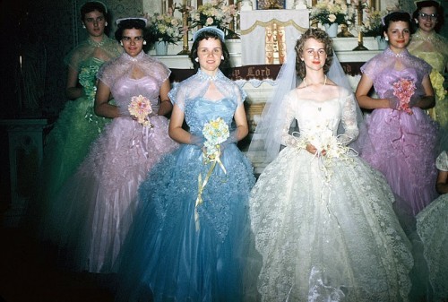 Tags 1950s wedding fashion vintage old wedding photos colorful wedding 