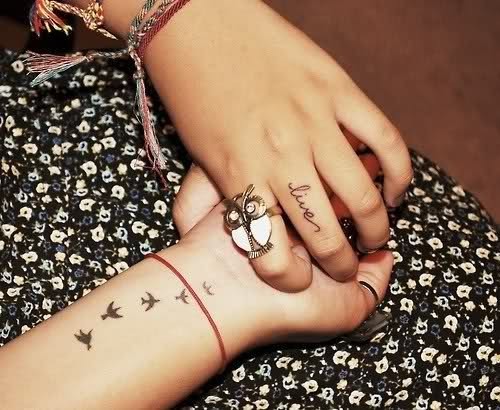 Tags wrist tattoos finger tattoos cute tattoos