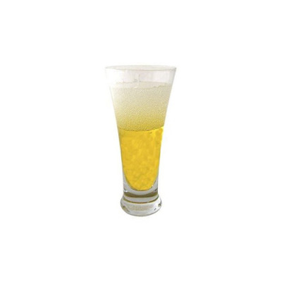  : beer glass candle