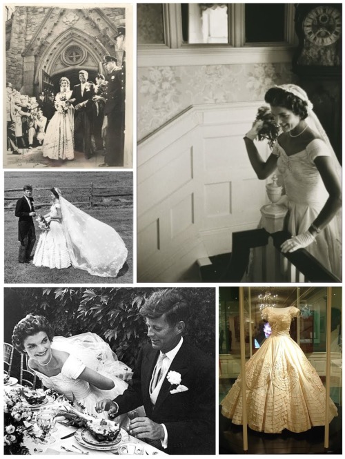 John Fitzgerald Kennedy marries Jacqueline Lee Bouvier Newport