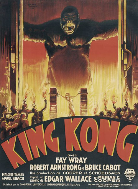 Month Of Horror:6. King Kong, 1933This film in my opinion is the Citizen Kane of the monster movies. The movie is just beautifully shot, I love the stop motion, the different techniques for all the effects, the music, the acting is great, the scenes are just classic and iconic, this is just a true piece of art. The story is entertaining and compelling: the beast that falls in love with the beauty and the humanity that fears the unknown. This movie is simply great and I love it.
