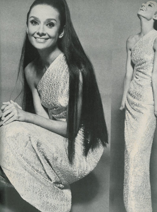 Vogue US October 15th 1966 Audrey Hepburn photographed by William Klein