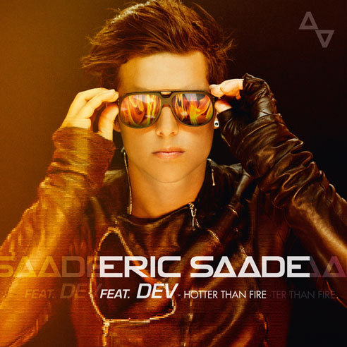 cover of the next single from Eric Saade &#8220;hotter than fire&#8221;