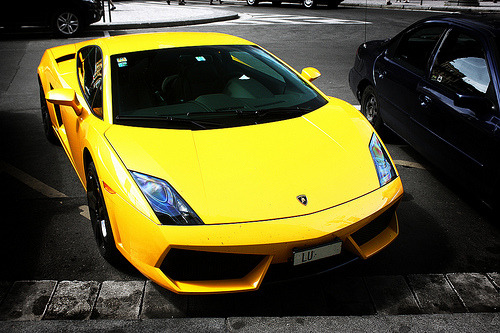 Yellow Lamborghini Gallardo LP5604 Coupe Photo by DerHalbritter via 