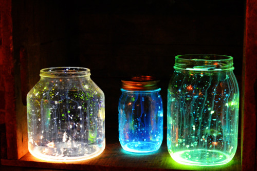  via DIY Glow Jars Tutorial Intimate Weddings Small Wedding Blog DIY 