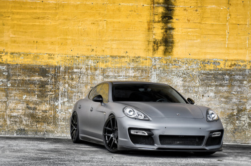ADV1 Wheels Boutique Matte Porsche Panamera by GREATONE on Flickr