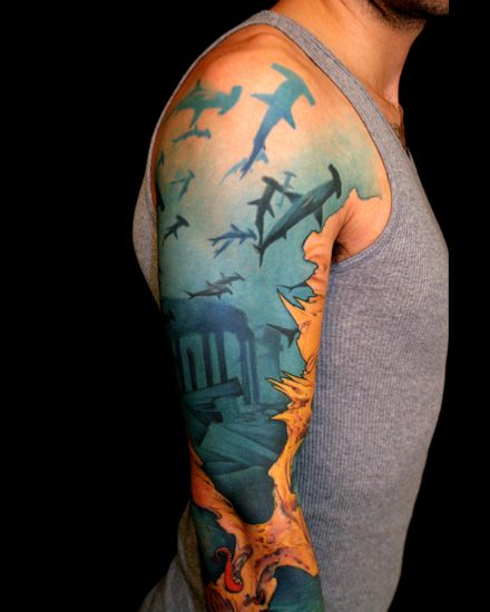 Filed under tattoo arm tattoo style cool