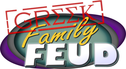 DLP's Greek Family Feud Logo