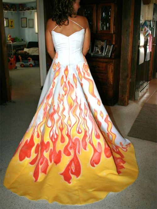  via The Worst Wedding Dresses Ever Artsy Spot 