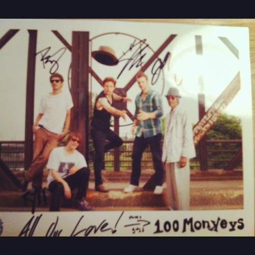 100 monkeys - love! (Taken with instagram)