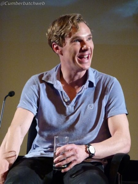 Benedict Cumberbatch at the BFI screening of A Scandal in Belgravia.