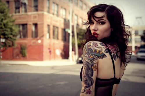 I pretty much just post women tattoos and women with tattoos oh and nice