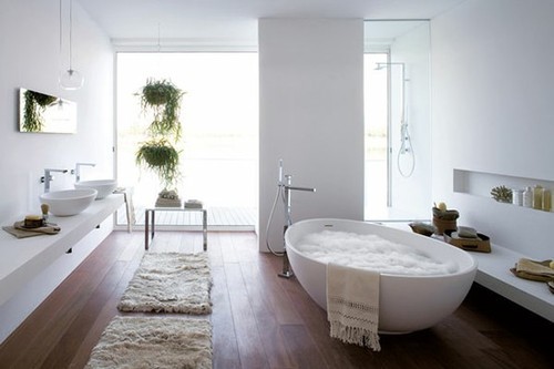 interjeras:

nice batroom with an awesome bath