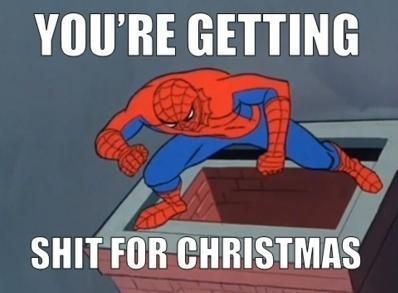 Spiderman Meme on Jpg  Spiderman Meme Spiderman Meme Lol Hilarious Funny Christmas