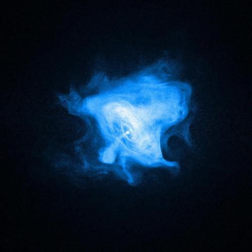 Pulsar in the Crab Nebula Click for highres version
