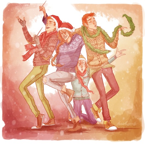 A very Weasley New Year.