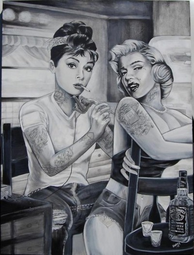 Tattooing Marilyn Monroe