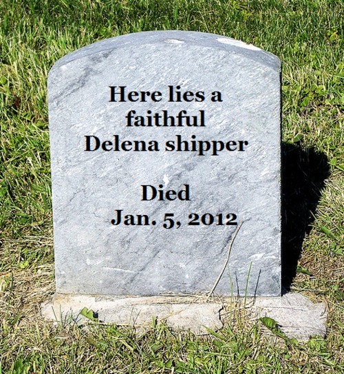 Died Jan. 5, 2012. Aka Delena-Day.