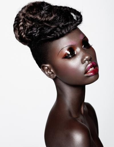 beautiful dark skinned nubian goddess