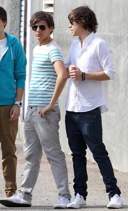 Harry , Louis &amp; Liam in L.A