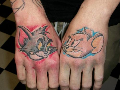 Tom and Jerry I did on my brotherinlaw 8217s