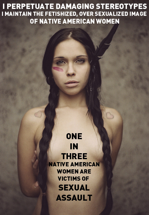 Is this girl Native American or not Is it oversexualized because she is