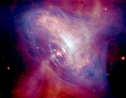 crownedrose Crab Nebula's Pulsar May Be Fast Particle Accelerator Close to