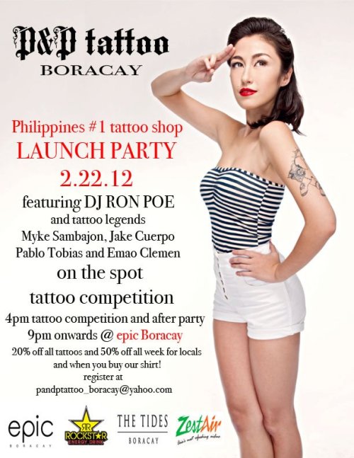 PP tattoo Boracay Launch Party 22212 PP tattoo Boracay Launch Party 