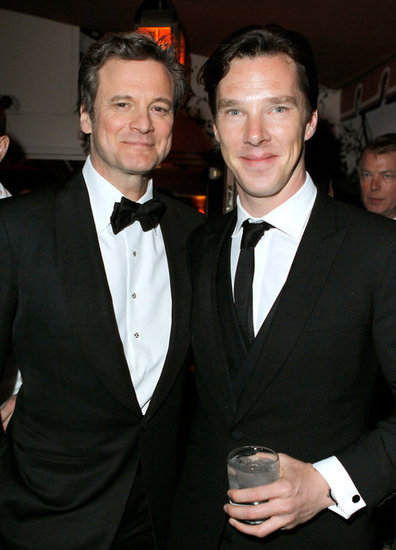 thebathroomnyc:

Benedict Cumberbatch and Colin Firth.  Together.  And Grinning.  THE END.
