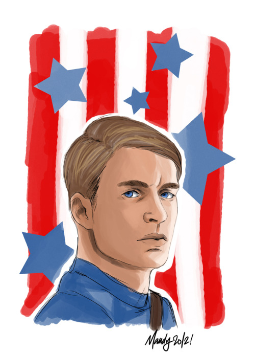 Chris Evans as Steve Rogers Captain America This is a really temporary fix