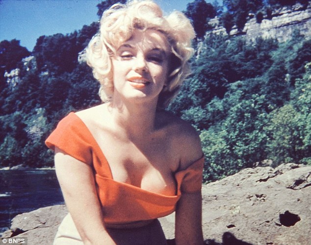 Marilyn Monroe during the filming of Niagara in 1953 photographed by her