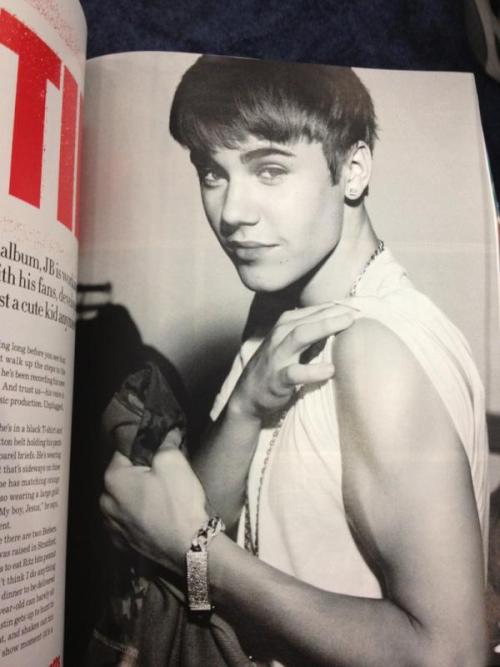  Justin in Seventeen Magazine 
