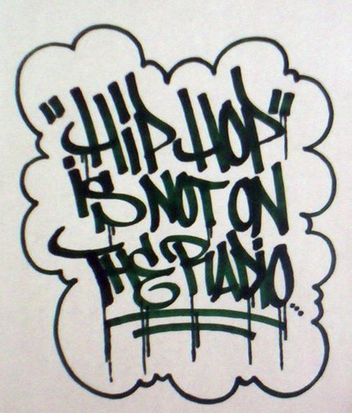 Tagged hip hop hip hop is dead music graffiti tag art 