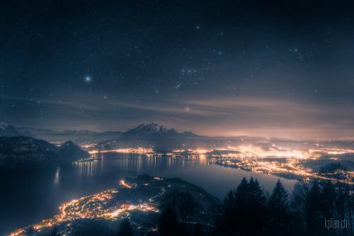 Lake Lucerne and Orion
by David Kaplan