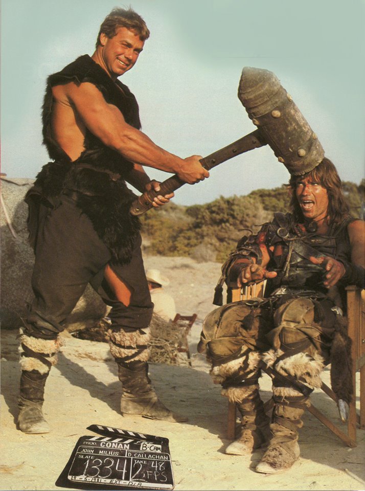 On the set of Conan the Barbarian 1982 Previous post Next post