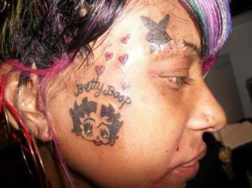 you know you failed as a parent when your child has face tattoos